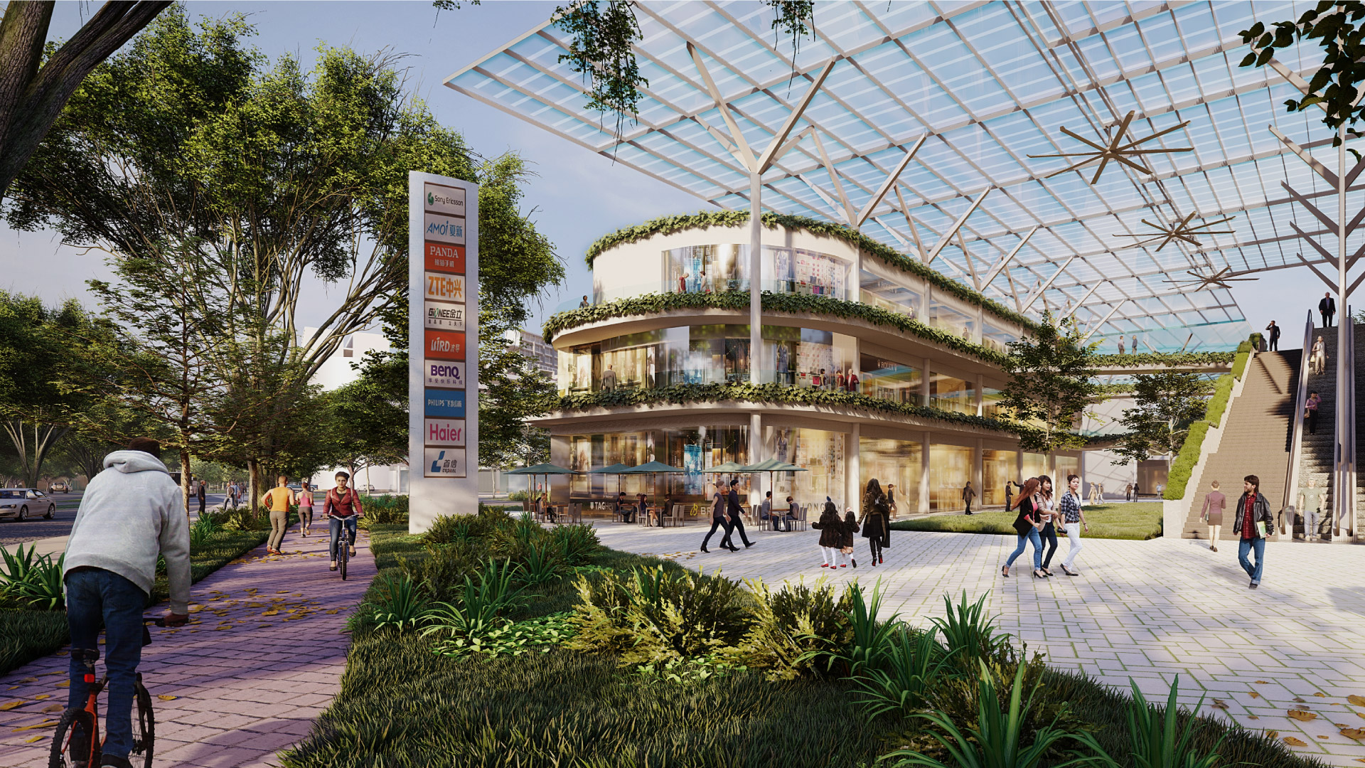 An Idyllic one-stop 
living township 
inspired by the aesthetics 
and elegance 
of nature.